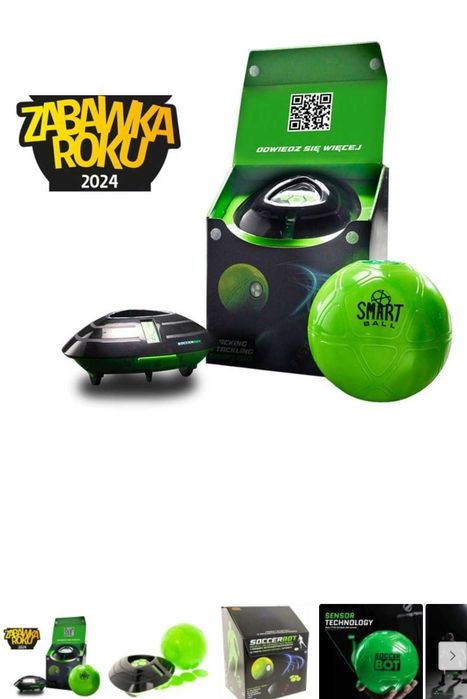 SoccerBot interaktywna piłka produkt nowy powystawowy
