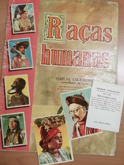 Cromos raros Raças humanas