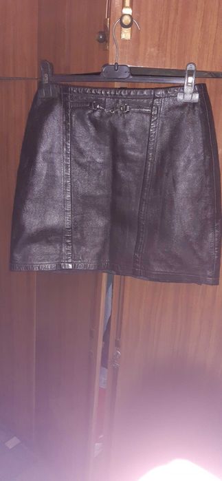 юбка шкіряна р.42