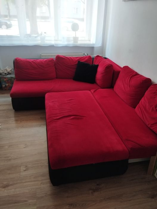 Narożnik / rogówka duży czerwony