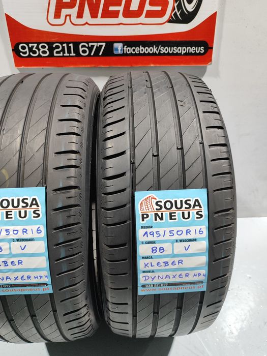 2 pneus semi novos 195-50R19 Michelin - Oferta dos Portes