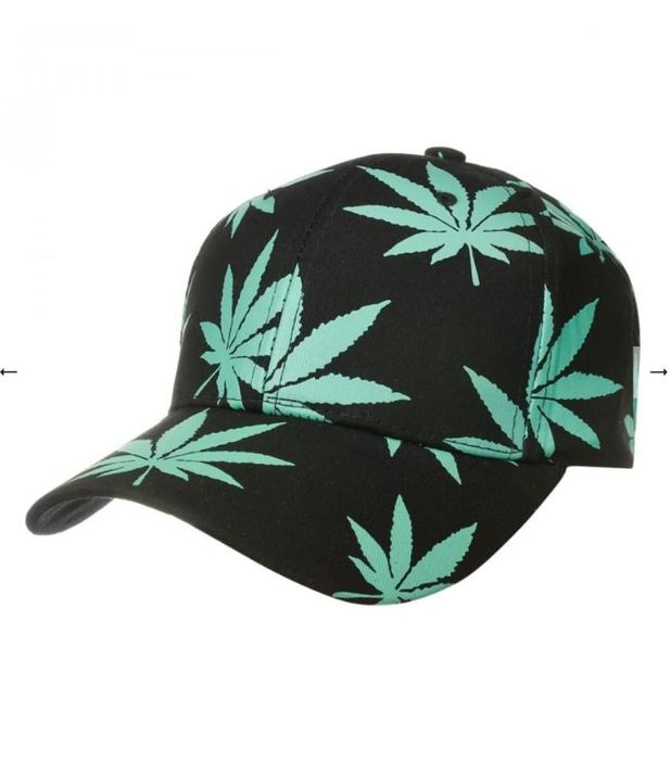Czapka z daszkiem, liście, unisex