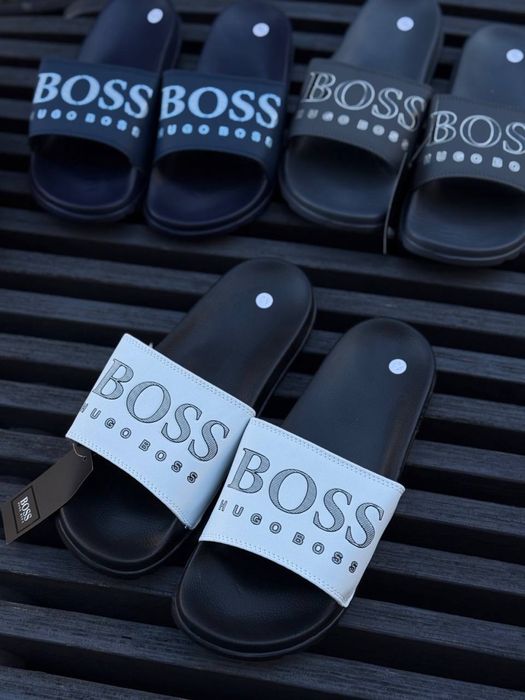 Тапки BOSS Hugo Boss | Чоловічі | Нові | 40–45 | Шльопанці