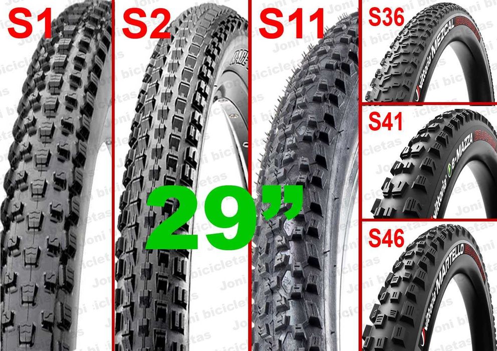 Pneus de bicicleta (roda 22, 24, 27, 27,5 e 29)