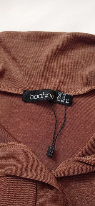 boohoo облегающее платье-рубашка