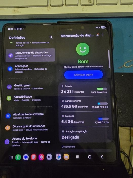 Samsung Galaxy Z Fold3 5G 512GB + Capa e S-Pen Original