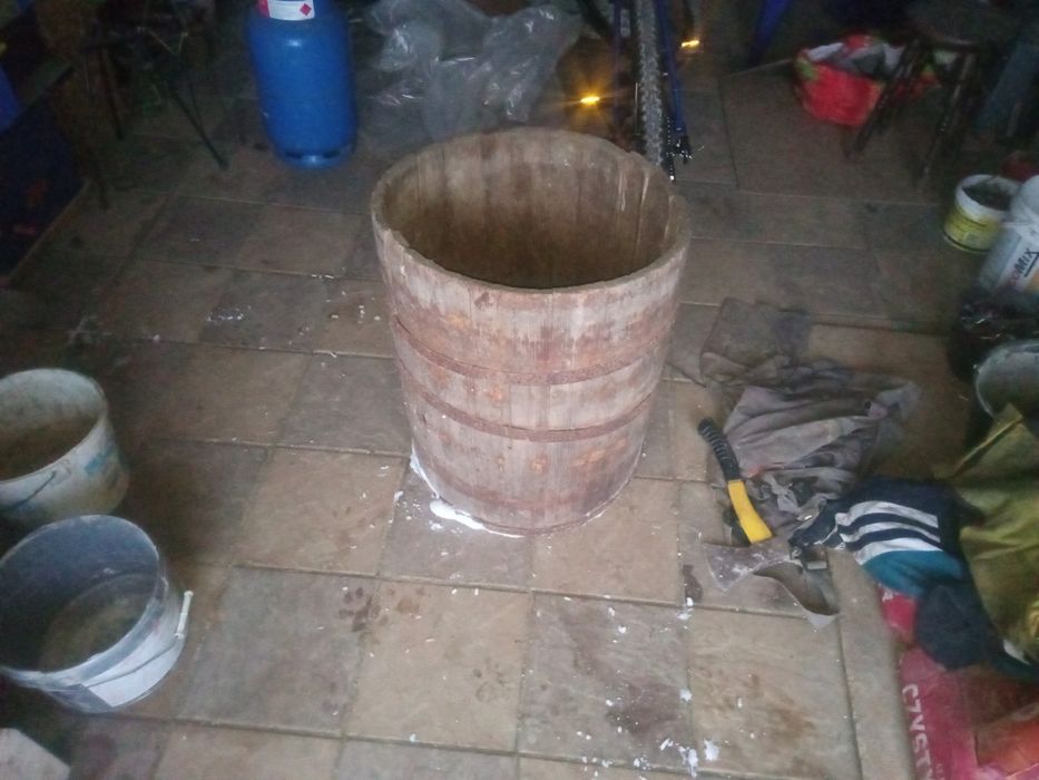 Beczka dębowa  dębowa