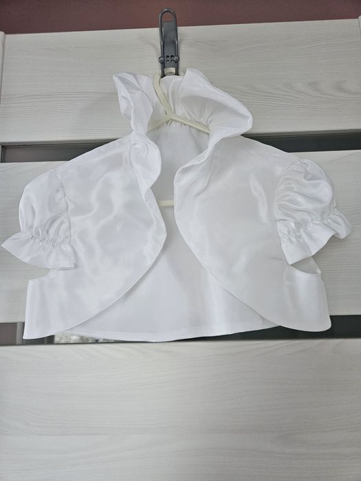 Białe bolerko rozmiar S, Xs