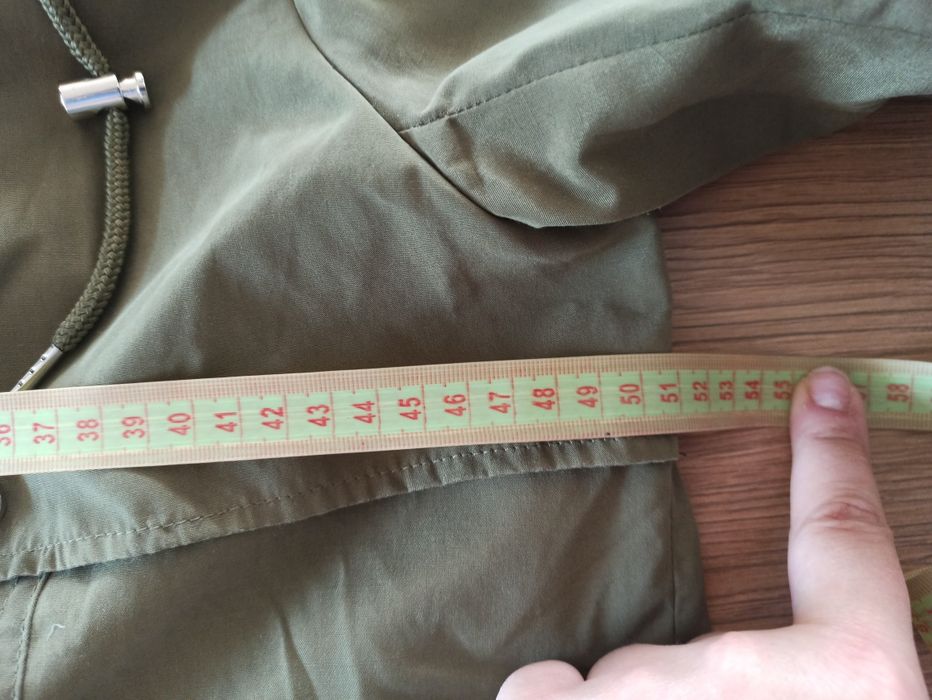 Kurtka parka, płaszcz przeciwdeszczowy rozmiar 34/XS Sinsay kolor khak