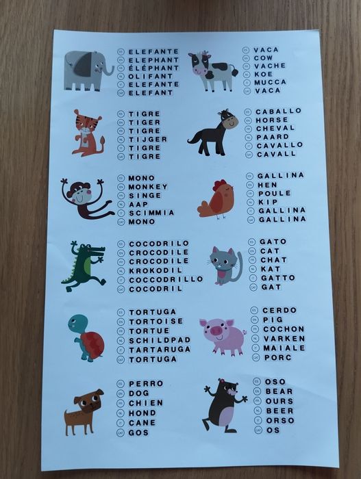 Apli Kids magnetyczna układanka litery alfabet