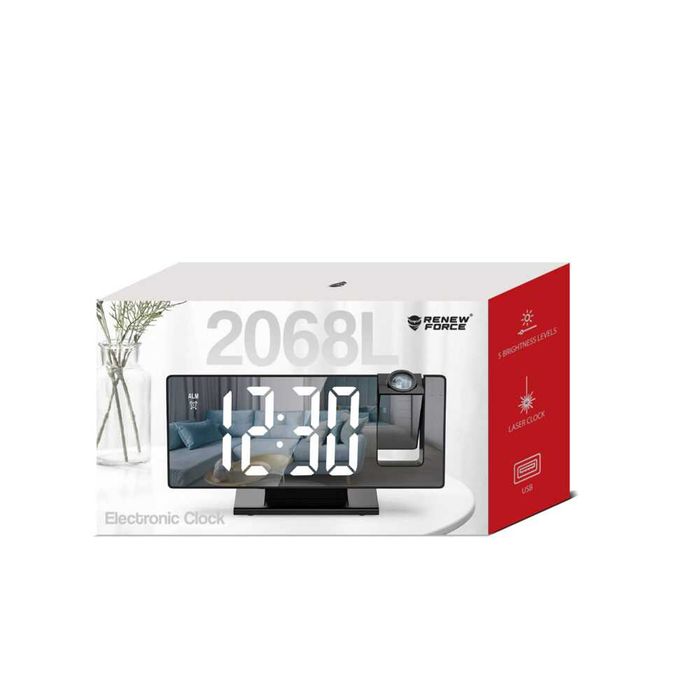 Zegarek budzik cyfrowy 2068L