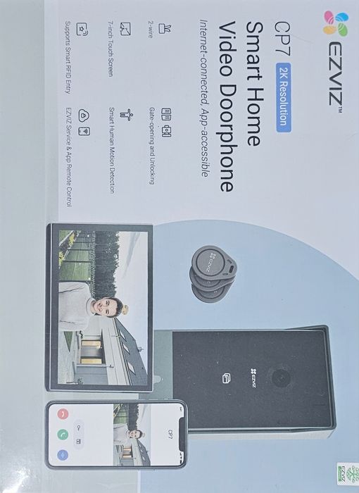 Videoporteiro Novo EZVIZ 2K