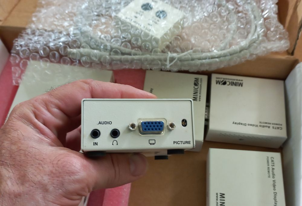 Unidade video extender kit