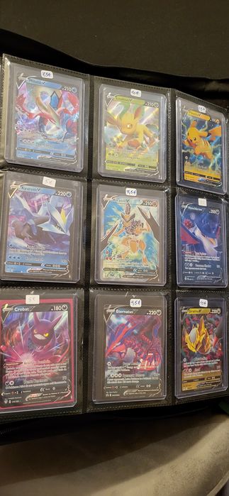 Cartas Pokemon Raras e Originais V