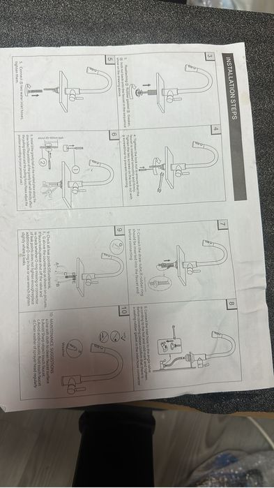Torneira de cozinha monocomando com ducha extensível