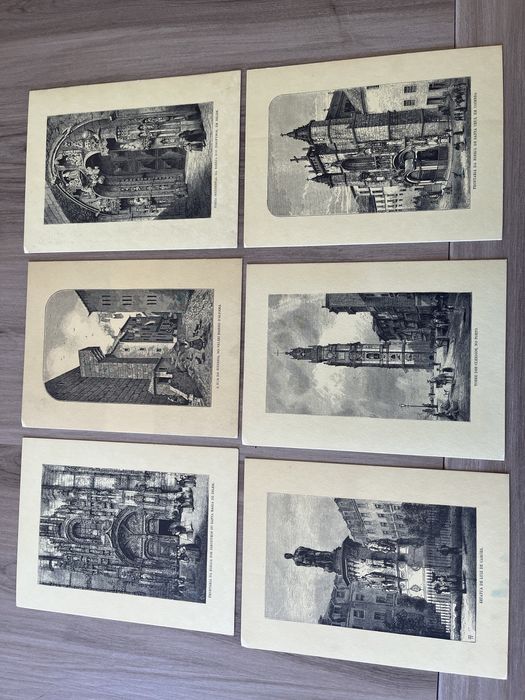 Gravuras Lisboa e Porto antigo