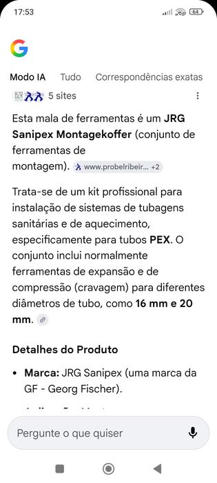 Máquina de tubo PEX