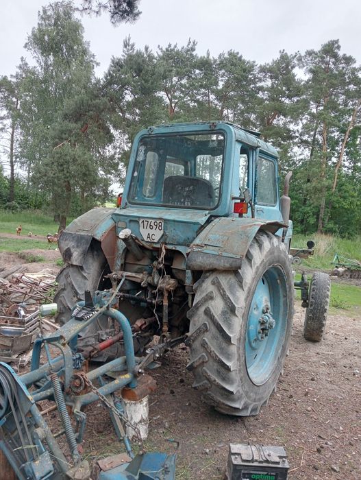 Трактор мтз-80 .можливий обмін на авто