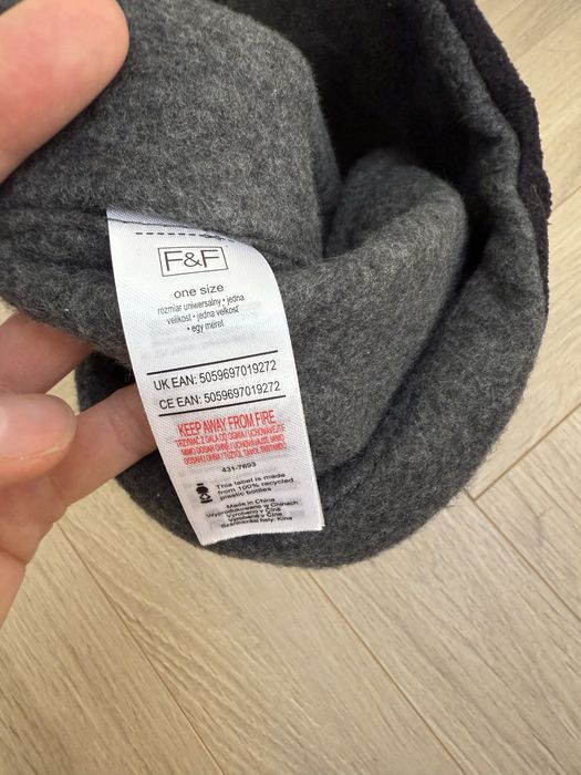 Флісовий чоловічий бафф / снуд F&F, 3M Thinsulate