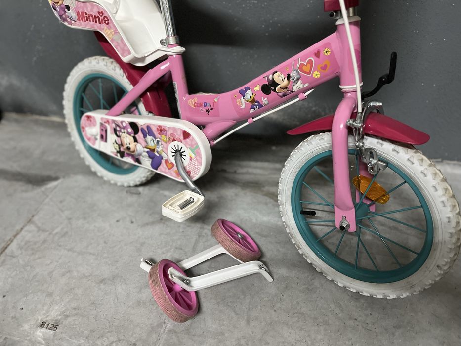 Bicicleta 14 de menina Minnie