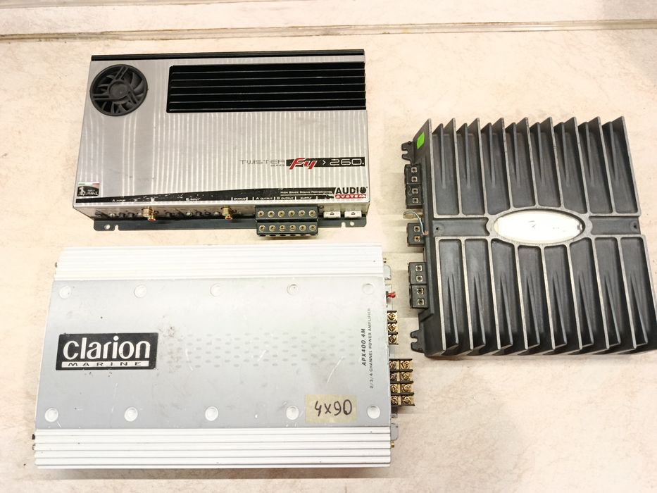 Усилители автомобильные из Германии.