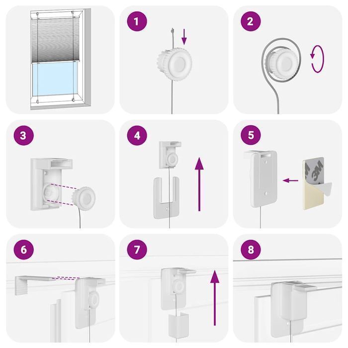 Vidaxl Roleta Plisowana Jasnoszara 95X150 Cm Szerokość Tkaniny 94,4 Cm