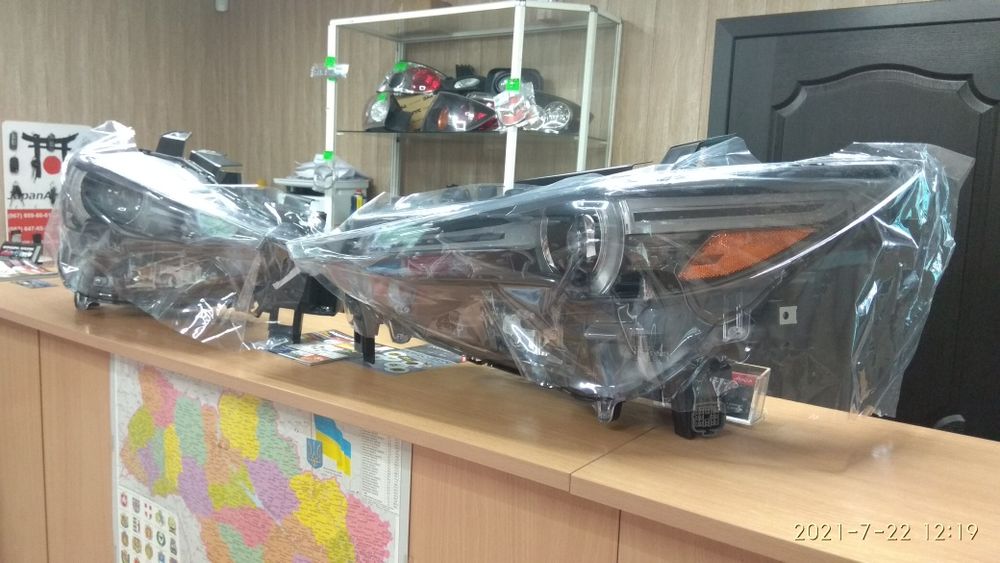 Фары Мазда СХ5 2013-2020 комплект лэд и галогены качественные