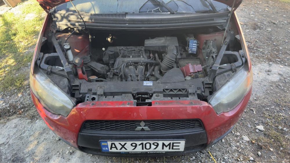 Двигатель мотор 1.1 mitsubishi colt 3a91 кольт пробег 71 тыс