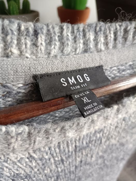 Sweter Smog roz. XL New Yorker