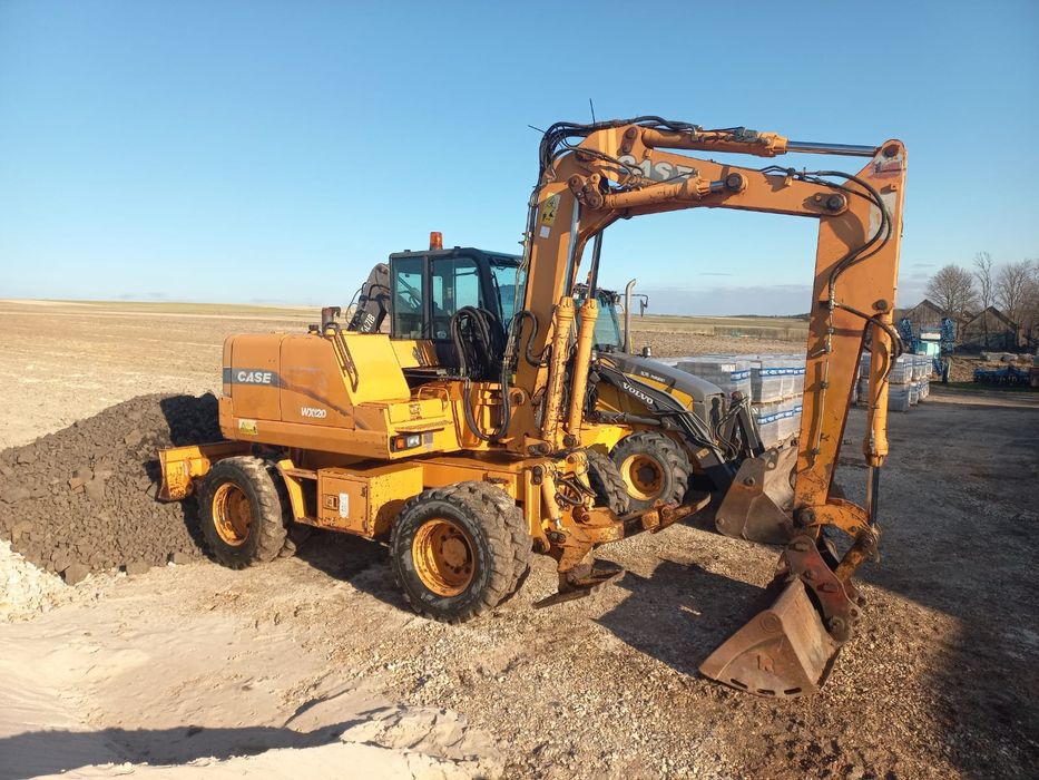 Koparka CASE WX120 Liebherr 314