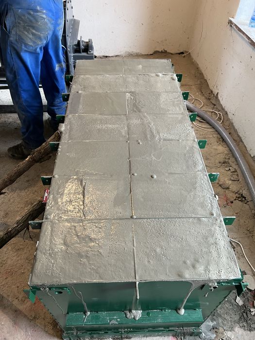 Установка для виготовлення пінобетону та форми для піноблоків