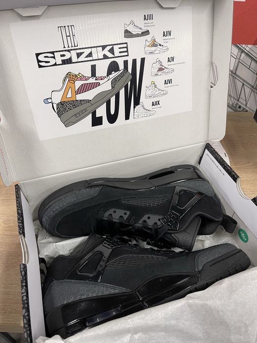 Кросівки Jordan Spizike Low Black Cat 42,44 оригінал