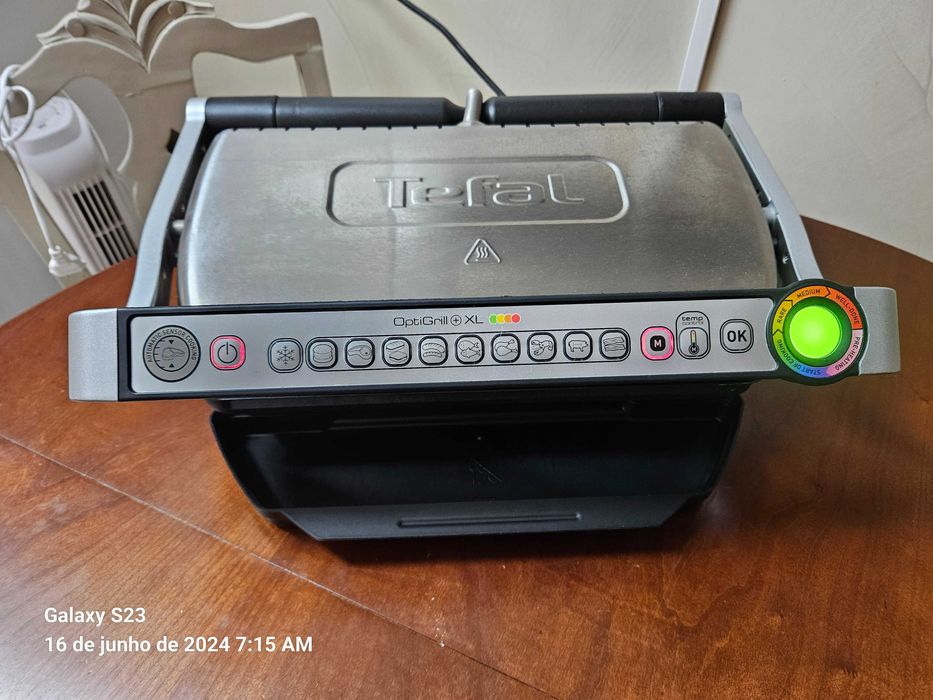 Grelhador Tefal Optigrill+ XL GC722D34 Black/Inox