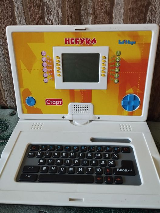 Детский ноутбук обучающий и игровой