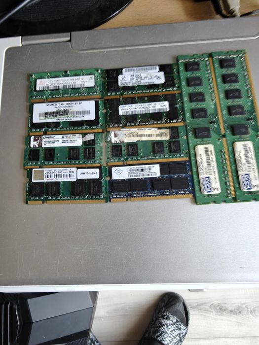 Mix pamięci do laptopa i pc