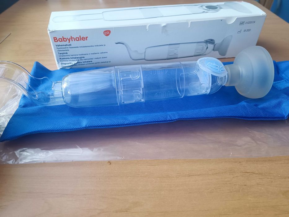 Komora inhalacyjna dla niemowląt i małych dzieci Babyhaler gsk