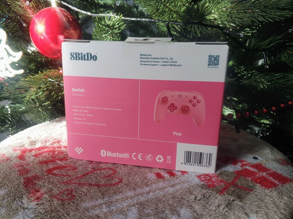 8bitDo Ultimate 2C Bluetooth (Switch) розовый