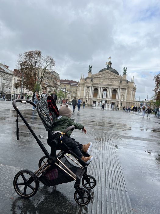 Cybex rebellious priam gold прогулянка і шассі