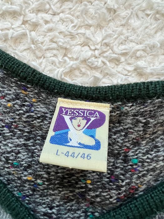 Kardigan sweter Yessica vintage lata 90’s świetne wzroki