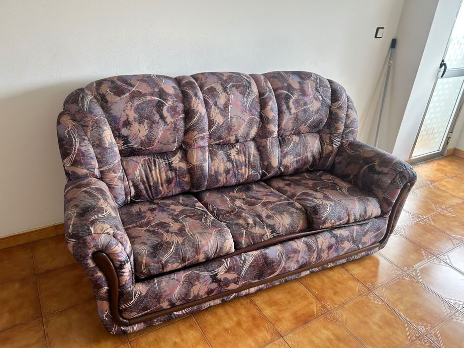 Sofá cama Três Lugares