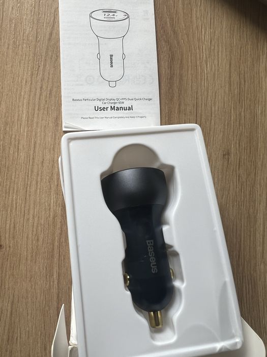 Автомобільний зарядний пристрій Baseus 65w Оригінал