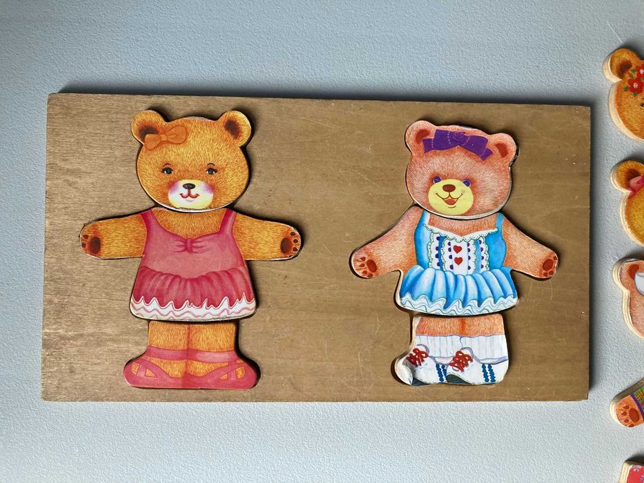 Puzzles de Ursinhos + Caixa