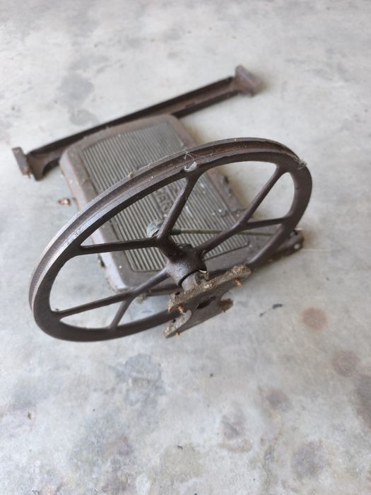 Pedal máquina de costura vintage