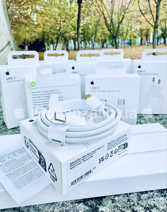 ОПТ | аксессуары Apple  зарядка iPhone адаптер 20w кабель type-c ОПТ