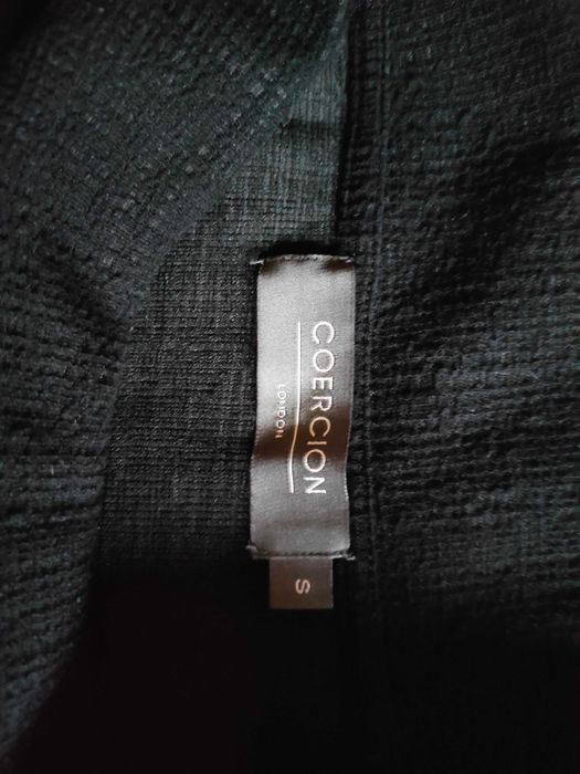 Czarna elegancka bluzka