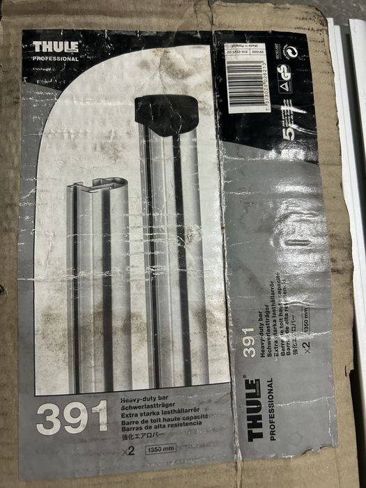Barras de tejadilho Thule ProBar 391 NOVAS