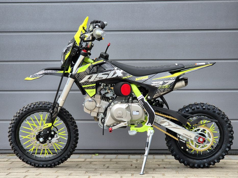 Cross ASIX XB-27 125cc, Solidny, Koła 14/12! E.Rozruch ! NOWY !