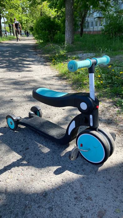 Велосипед-самокат-беговел трансформер Bebehoo 3в1