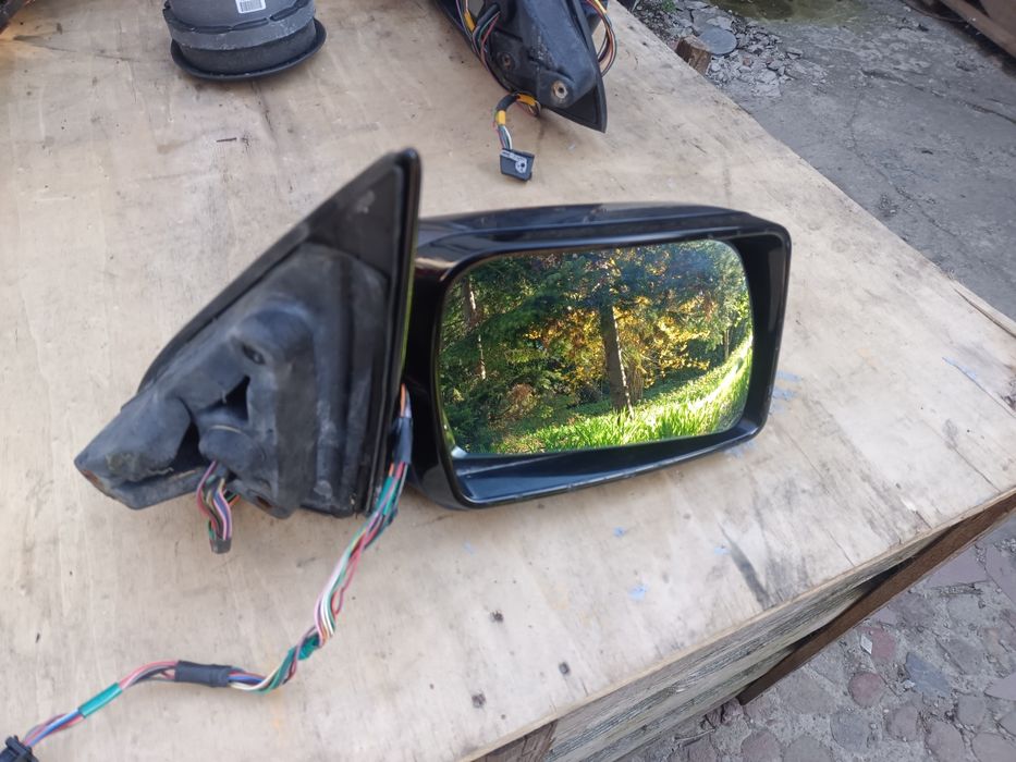 Prawe lusterko pasażer BMW X5 E53 16pin Stahlgrau 400/7