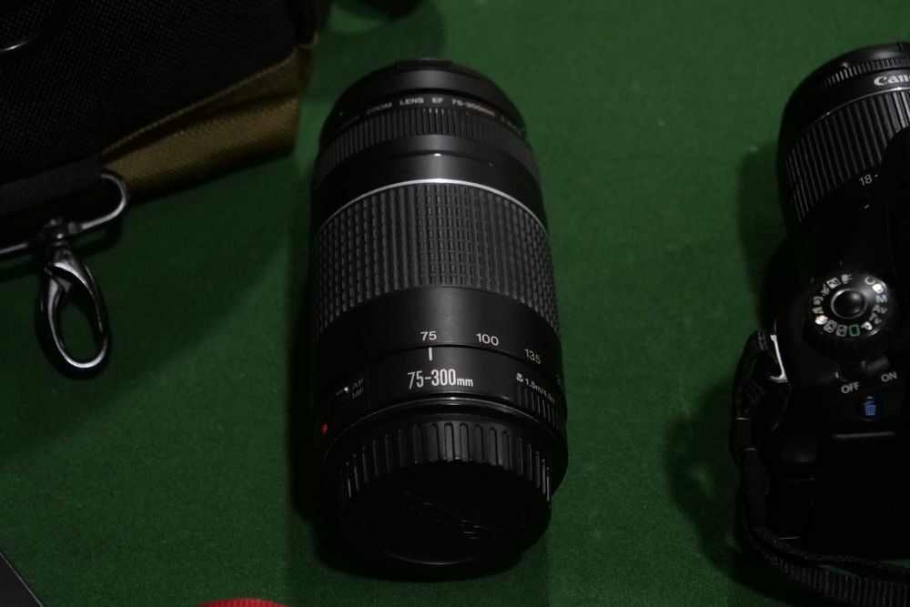 Canon 60D + 2 objetivas + Bolsa de transporte